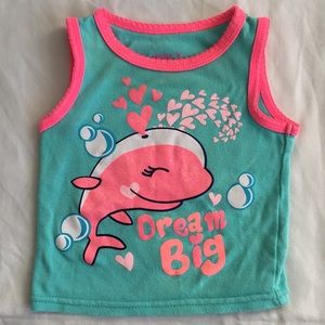 Garanimals | 6-9M “Dream Big” Dolphin Top